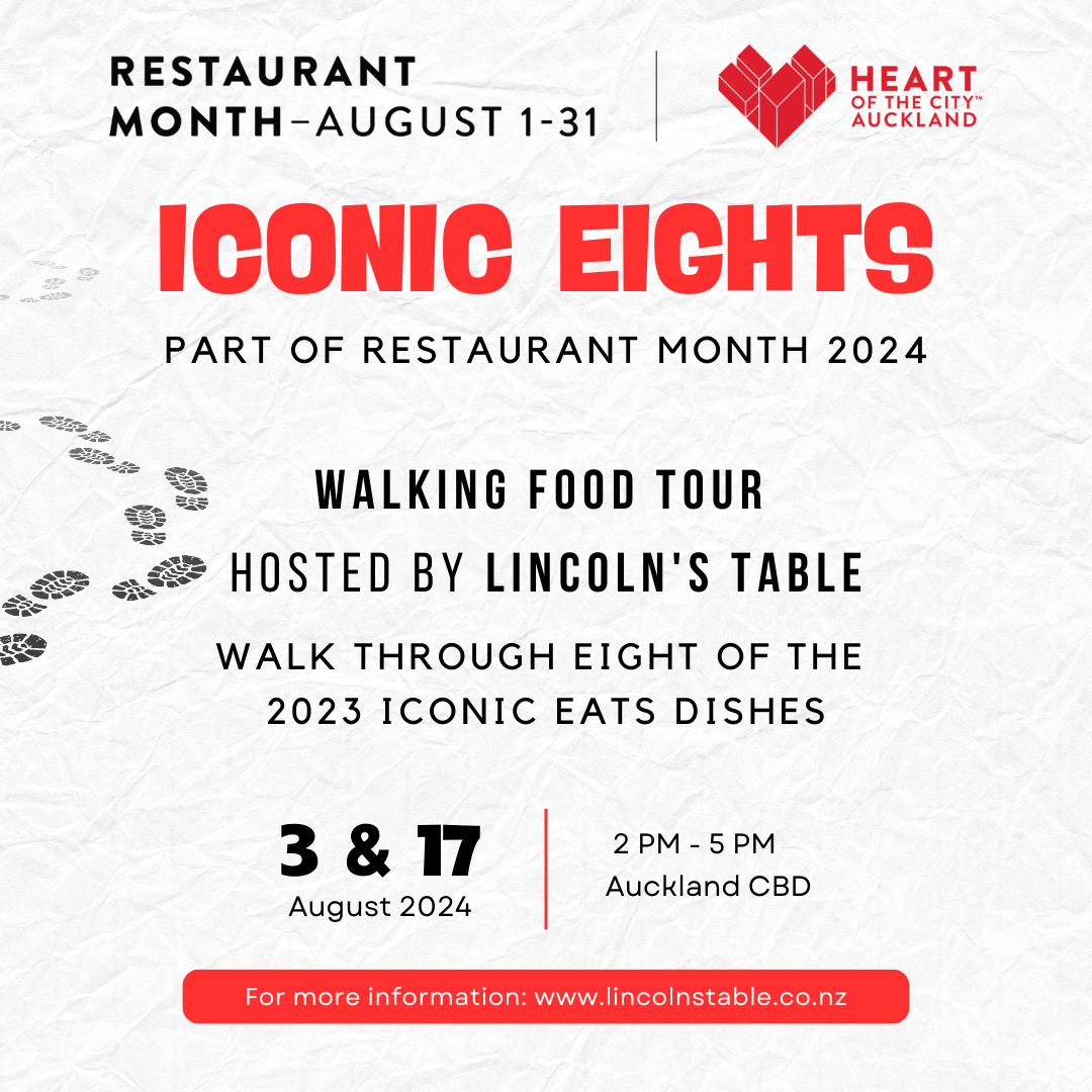 HOTC Iconic Eights: Walking Food Tour